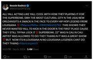 Boosie Badazz reacts to Lil Wayne Superbowl Halftime snub (Image via official X page @BOOSIEOFFICIAL)